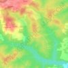 Le Cherpe topographic map, elevation, terrain