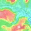 Mas Audran topographic map, elevation, terrain
