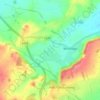 Meare Green topographic map, elevation, terrain