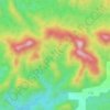 竹瓦 topographic map, elevation, terrain