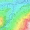 Bächlen topographic map, elevation, terrain