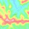 Dom Feliciano topographic map, elevation, terrain