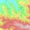Bejia topographic map, elevation, terrain