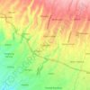 Tabanan topographic map, elevation, terrain
