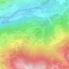 Planchamp topographic map, elevation, terrain