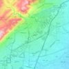Qaboun topographic map, elevation, terrain
