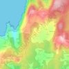 Viseo topographic map, elevation, terrain