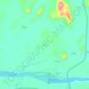 印山 topographic map, elevation, terrain