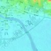 大坪园 topographic map, elevation, terrain