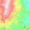 Vélez topographic map, elevation, terrain