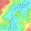 Rue du Coin topographic map, elevation, terrain