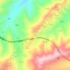 小洼 topographic map, elevation, terrain