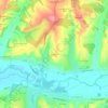 Gagnepot topographic map, elevation, terrain