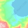 Teluk Sumbang topographic map, elevation, terrain