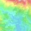 Las Mayorales topographic map, elevation, terrain
