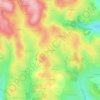 Les Mivières topographic map, elevation, terrain