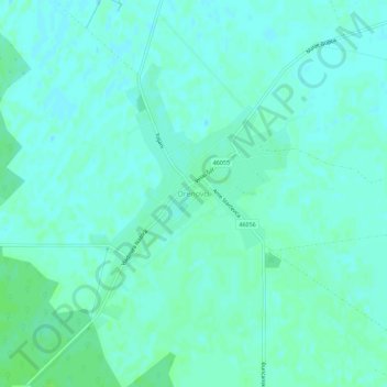Drenovci topographic map, elevation, terrain