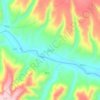 Pengyuan topographic map, elevation, terrain