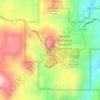 Mount Rushmore topographic map, elevation, terrain