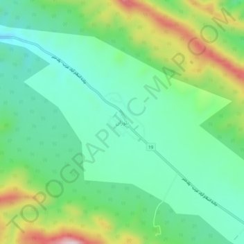 Boluran topographic map, elevation, terrain
