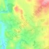 المنصورة topographic map, elevation, terrain