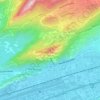 Mont d'Orge topographic map, elevation, terrain