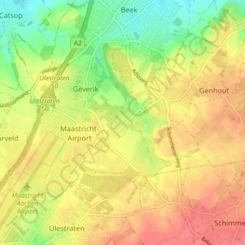 Kelmond topographic map, elevation, terrain