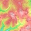 Hermesgrün topographic map, elevation, terrain
