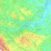 Cluj-Napoca topographic map, elevation, terrain
