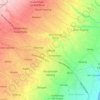 Selong topographic map, elevation, terrain