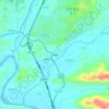 新塘 topographic map, elevation, terrain