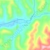 Rochester Mills topographic map, elevation, terrain
