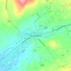 Broughshane topographic map, elevation, terrain
