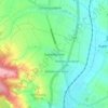 Suttenbrunn topographic map, elevation, terrain