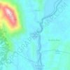 Nonongan Utara topographic map, elevation, terrain