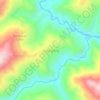 Giring-Giring topographic map, elevation, terrain