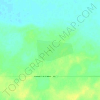 Шу topographic map, elevation, terrain