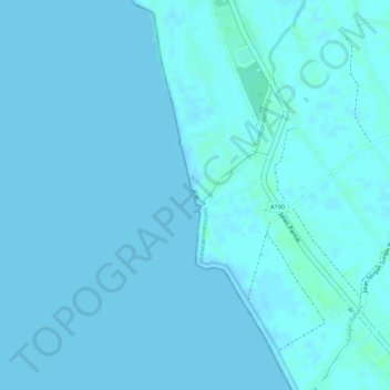 Ban Pecah topographic map, elevation, terrain