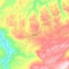 官店镇 topographic map, elevation, terrain