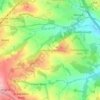 Hood Green topographic map, elevation, terrain