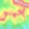 Pic de Barbe topographic map, elevation, terrain