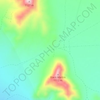 Steves Pass topographic map, elevation, terrain