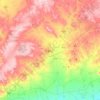 Al-Bab topographic map, elevation, terrain