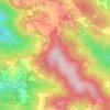 Tara topographic map, elevation, terrain
