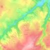 Marmouret topographic map, elevation, terrain