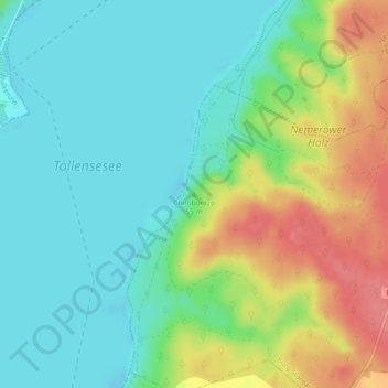 Chimborazo topographic map, elevation, terrain