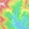 Bavastrelli topographic map, elevation, terrain