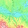 Lanzhou topographic map, elevation, terrain