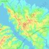 Arnold topographic map, elevation, terrain