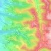 La Goutte topographic map, elevation, terrain